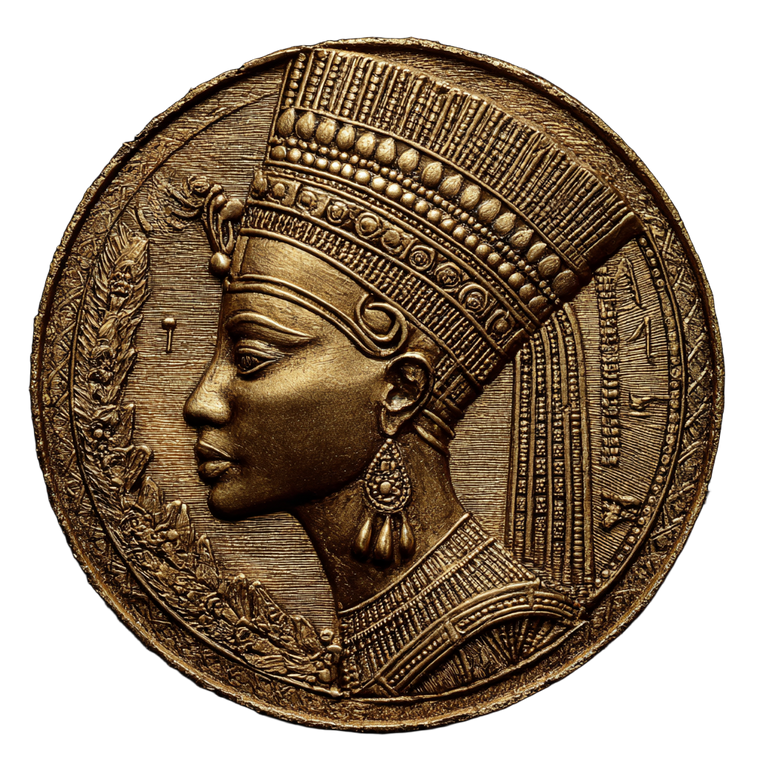 African Queen Coin Vinyl Car Decal Sticker – Waterproof & UV-Resistant 3.4133333333333336" African Queen Coin Vinyl Car Decal Sticker – Waterproof & UV-Resistant 3.4133333333333336"