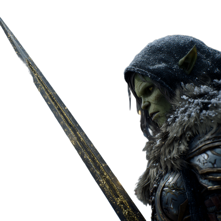 Orc Warrior V28 Vinyl Car Decal Sticker – Waterproof & UV-Resistant 3.4133333333333336"