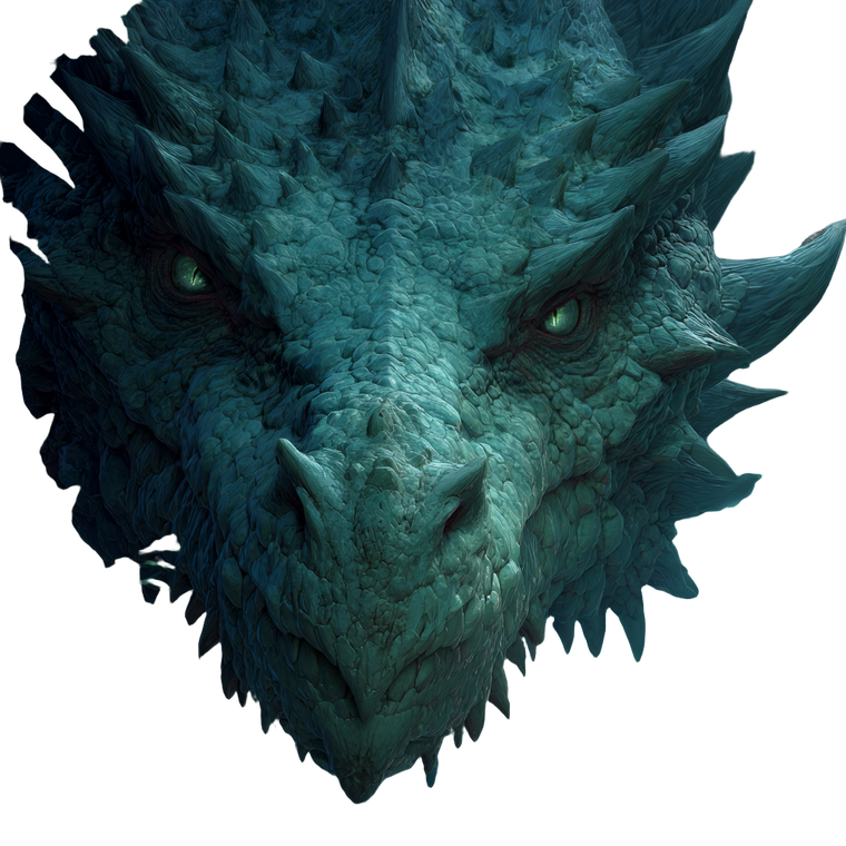Two-Headed Dragon V5 Vinyl Car Decal Sticker – Waterproof & UV-Resistant 3.4133333333333336"