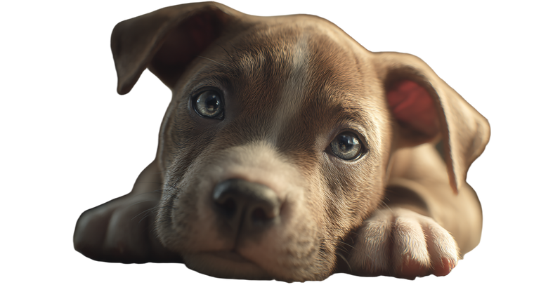 Chubby Terrier Puppy Vinyl Car Decal Sticker – Waterproof & UV-Resistant 2.72"
