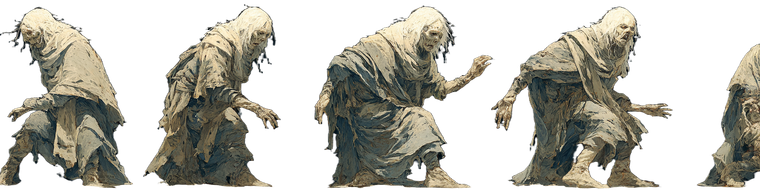 Old Hag Zombie V2 Vinyl Car Decal Sticker – Waterproof & UV-Resistant 3.6266666666666665"