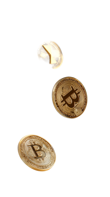 Falling Crypto Coins Vinyl Car Decal Sticker – Waterproof & UV-Resistant 4.8533333333333335"