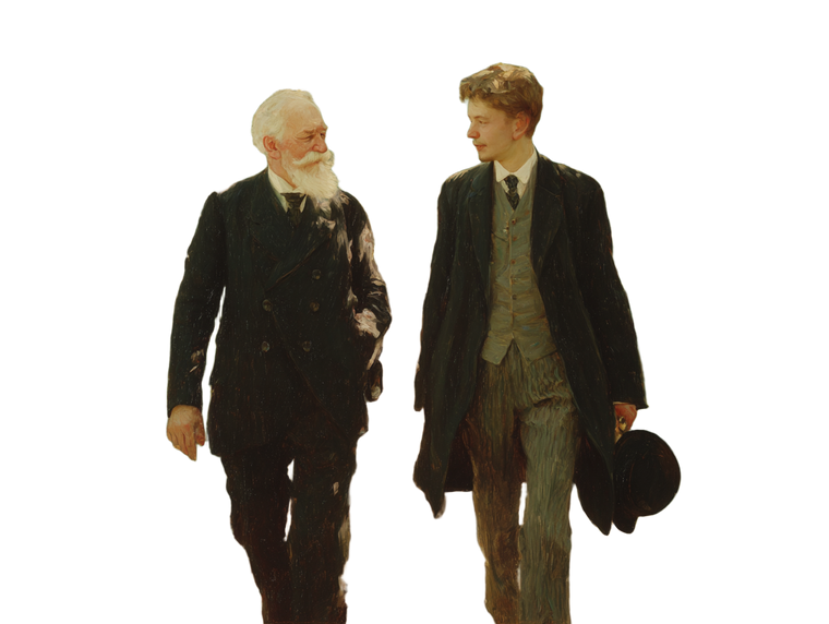 Composers In Garden Vinyl Car Decal Sticker – Waterproof & UV-Resistant 6.1866666666666665"