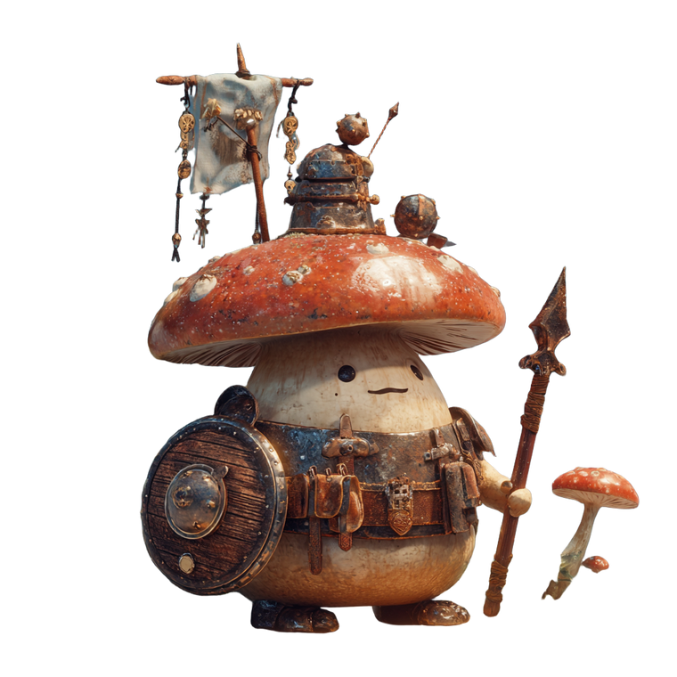 Mushroom Warrior V10 Vinyl Car Decal Sticker – Waterproof & UV-Resistant 3.4133333333333336"