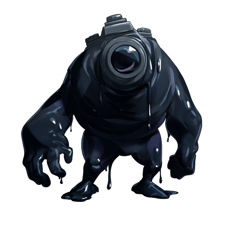 Tar Camera Monster Vinyl Car Decal Sticker – Waterproof & UV-Resistant 3.4133333333333336"