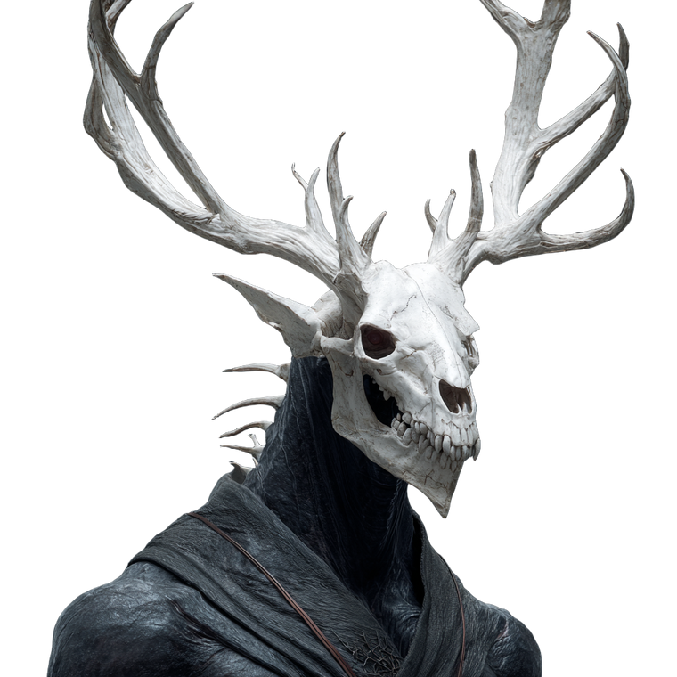 Hyperrealistic Wendigo Vinyl Car Decal Sticker – Waterproof & UV-Resistant 3.4133333333333336"