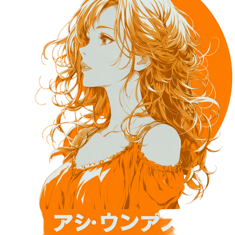けもみみ少女シルエット Vinyl Car Decal Sticker – Waterproof & UV-Resistant 6.826666666666667"
