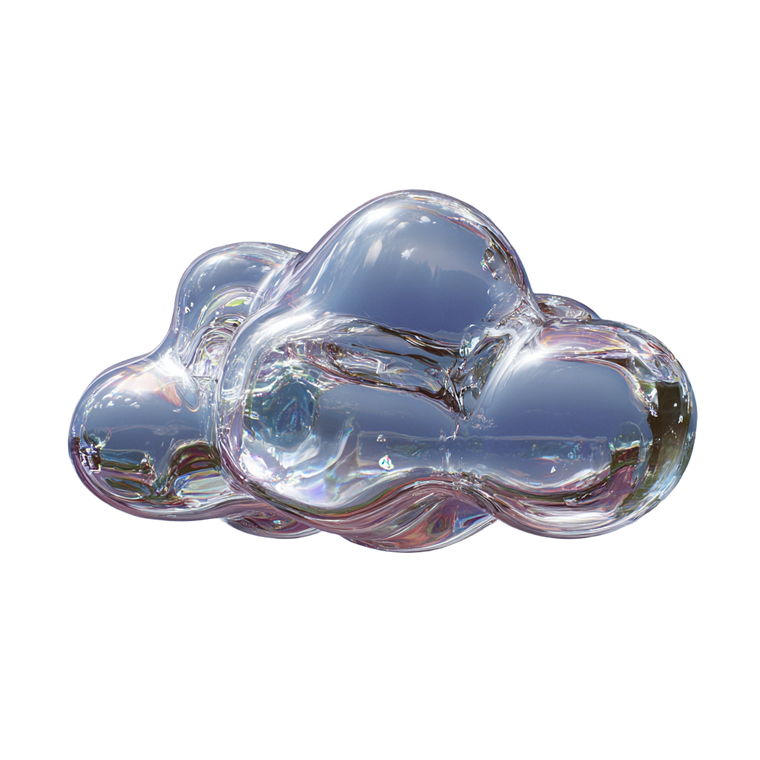 Glass Cloud Vinyl Car Decal Sticker – Waterproof & UV-Resistant 6.826666666666667"