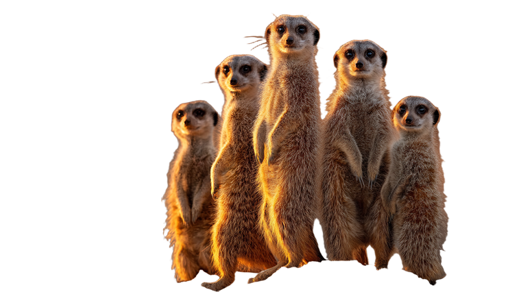 Meerkat Family V2 Vinyl Car Decal Sticker – Waterproof & UV-Resistant 2.72"