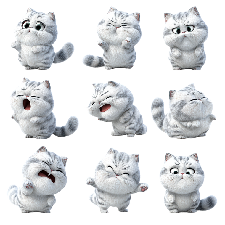Cute British Cat Stickers Vinyl Car Decal Sticker – Waterproof & UV-Resistant 3.4133333333333336"