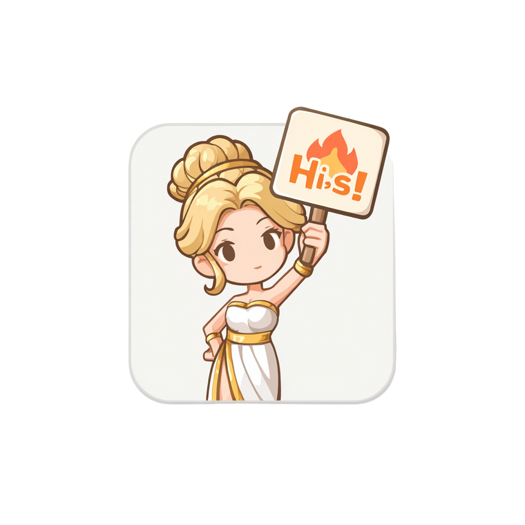 Greek Goddess Button Vinyl Car Decal Sticker – Waterproof & UV-Resistant 3.4133333333333336"