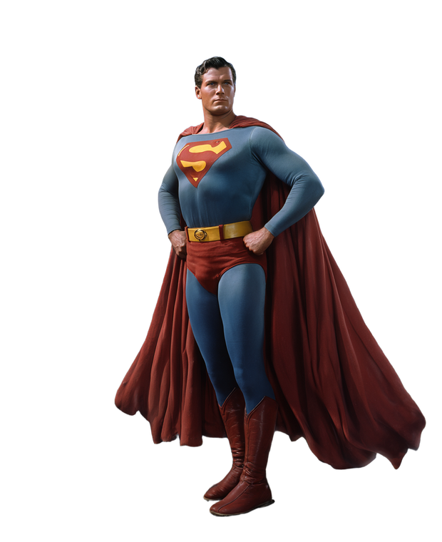 1950S Superman Vinyl Car Decal Sticker – Waterproof & UV-Resistant 8.106666666666667"