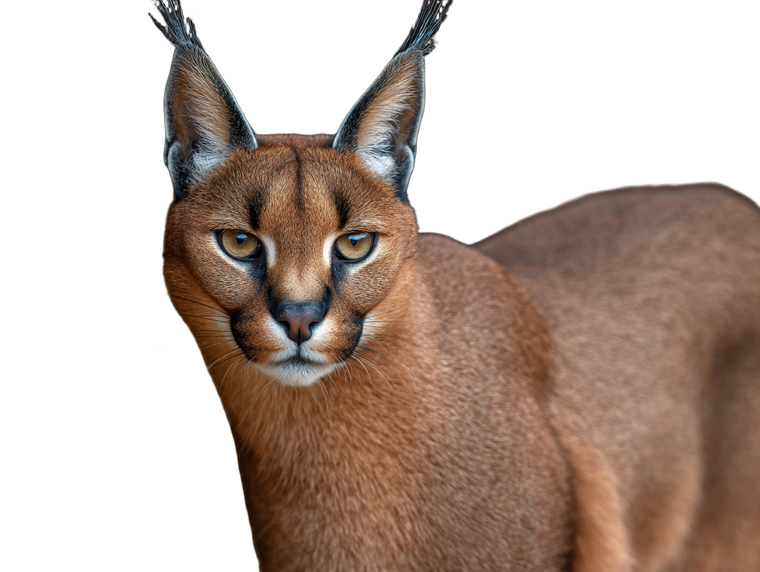 Southern Caracal Vinyl Car Decal Sticker – Waterproof & UV-Resistant 6.1866666666666665"