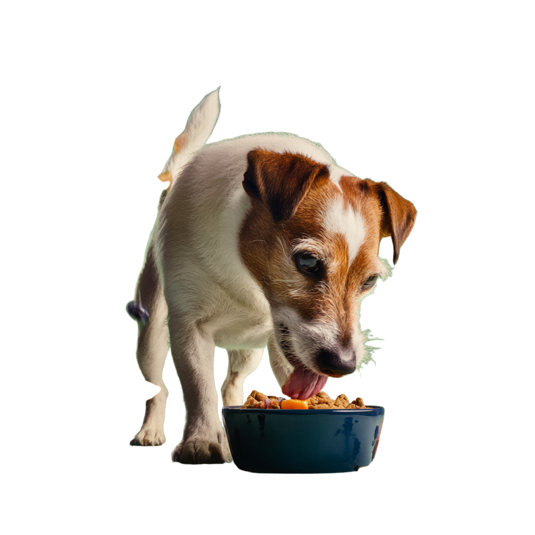 Jack Russell Feast Vinyl Car Decal Sticker – Waterproof & UV-Resistant 3.4133333333333336"