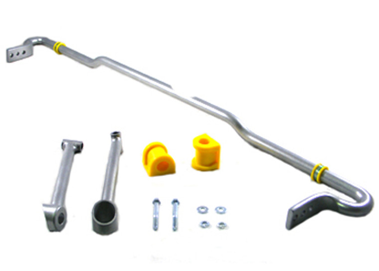 Enhance Handling Performance | Whiteline Stabilizer Bar for Various Subaru Models | 22mm Diameter, Powder Coated, Silver