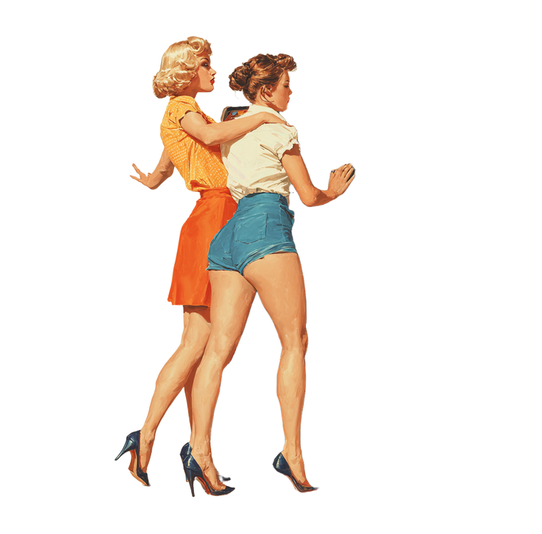 Vintage Arcade Duo Vinyl Car Decal Sticker – Waterproof & UV-Resistant 3.4133333333333336"