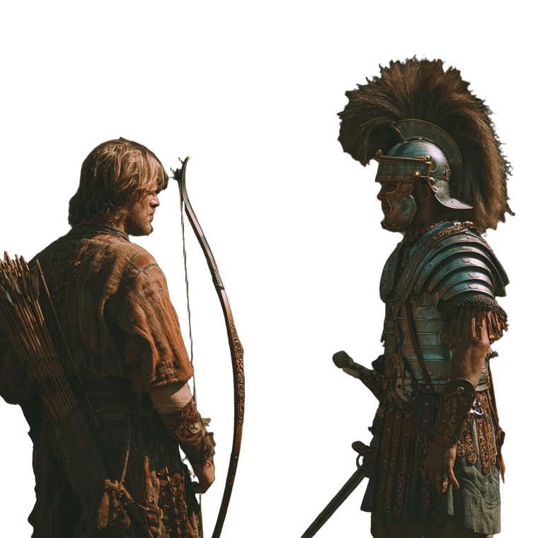 Frisian Dutch Archer Vinyl Car Decal Sticker – Waterproof & UV-Resistant 3.4133333333333336"