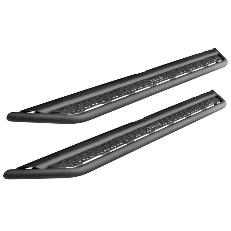 Fits 2014-2023 Toyota 4Runner Go Rhino Running Board FSD64425T Dominator D6; Black; Textured Powder Coated; Steel; Unlighted; Frame Mount