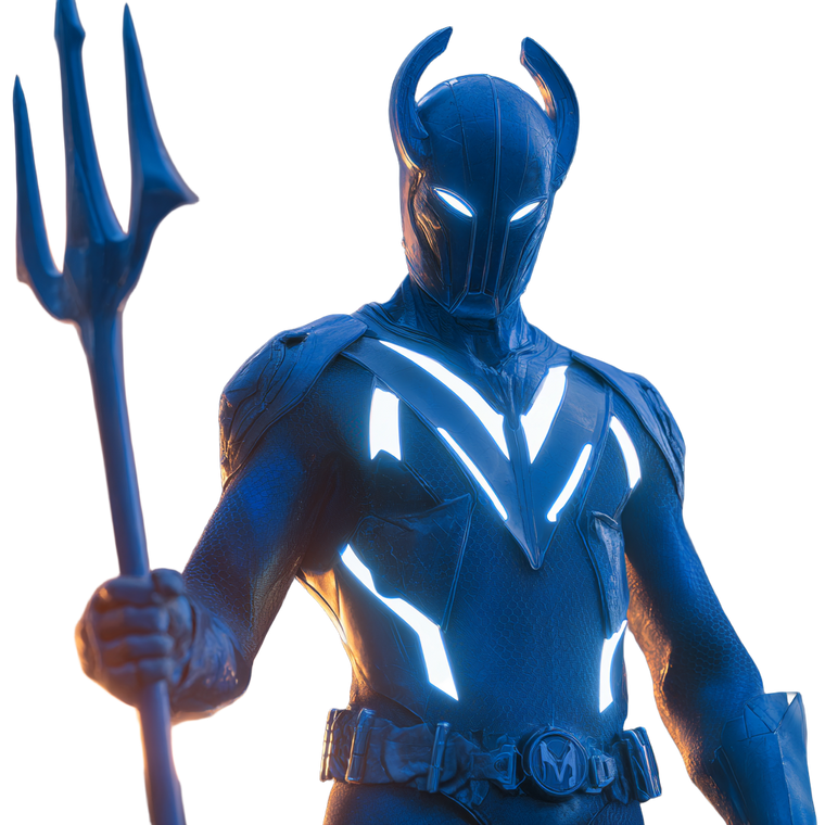 Blue Manta Vinyl Car Decal Sticker – Waterproof & UV-Resistant 3.4133333333333336"