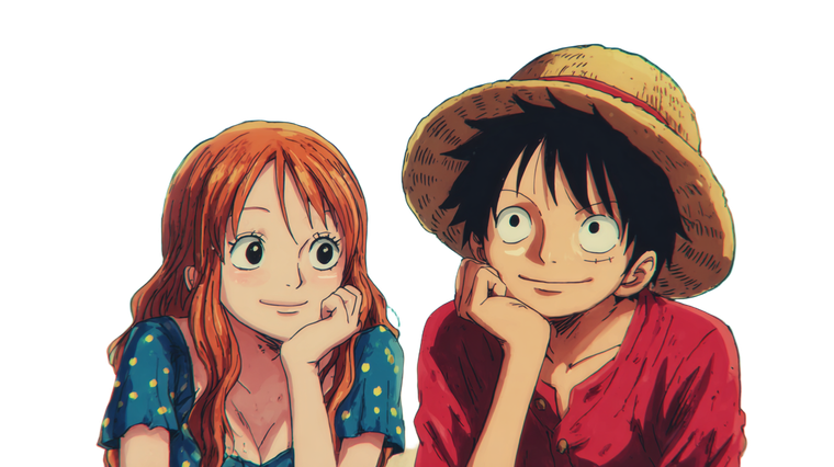 Luffy At Beach Vinyl Car Decal Sticker – Waterproof & UV-Resistant 2.72"