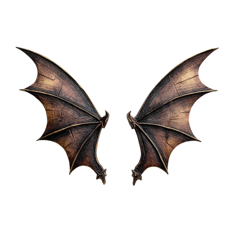 Bat Wings V7 Vinyl Car Decal Sticker – Waterproof & UV-Resistant 3.4133333333333336"