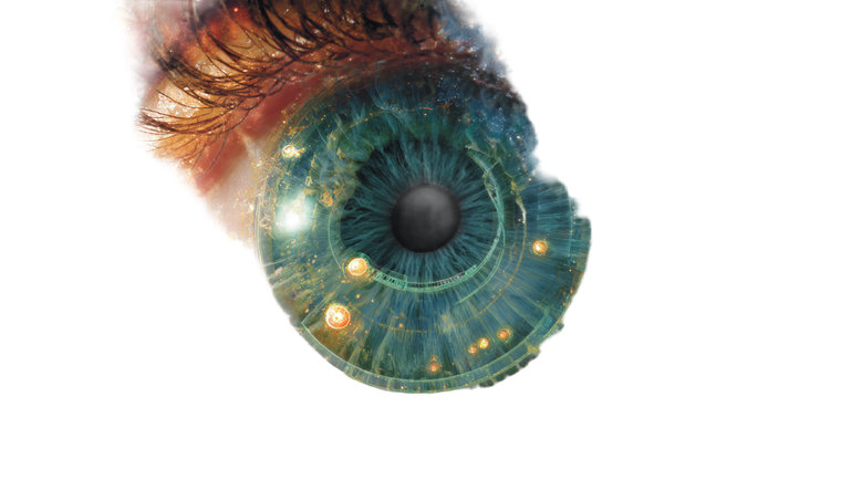 Fiery Aura Eye Vinyl Car Decal Sticker – Waterproof & UV-Resistant 2.773333333333333
