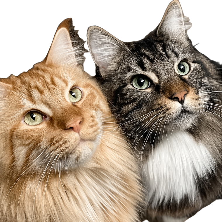 Cats With V2 Vinyl Car Decal Sticker – Waterproof & UV-Resistant 6.826666666666667"