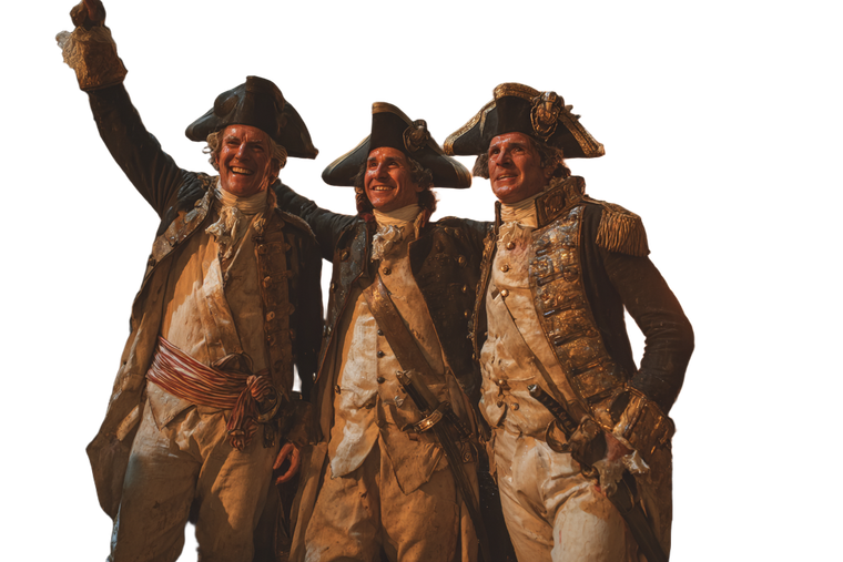 Victorious Naval Officers Vinyl Car Decal Sticker – Waterproof & UV-Resistant 5.97333333333333