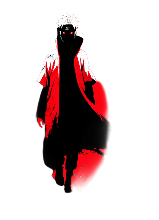 Naruto Tshirt Design V2 Vinyl Car Decal Sticker – Waterproof & UV-Resistant 4.266666666666667"