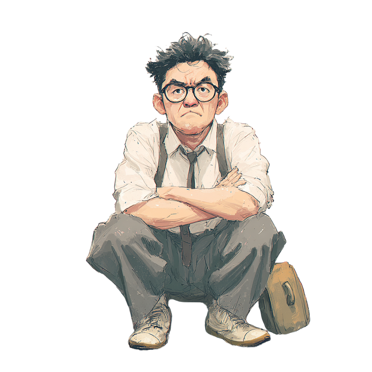 Unhappy Chinese Teacher Vinyl Car Decal Sticker – Waterproof & UV-Resistant 3.4133333333333336"