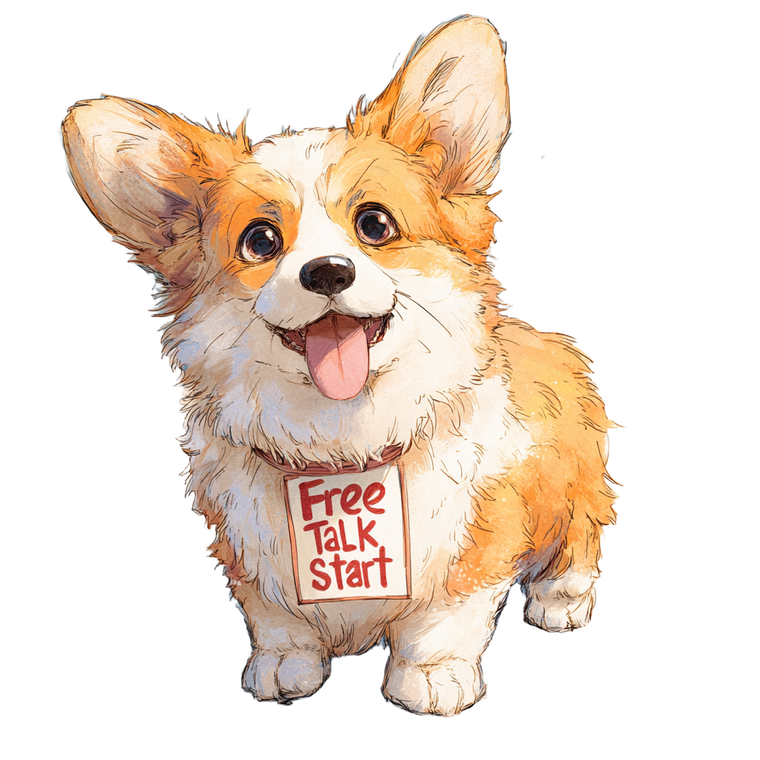Cheerful Corgi Sign Vinyl Car Decal Sticker – Waterproof & UV-Resistant 3.4133333333333336"
