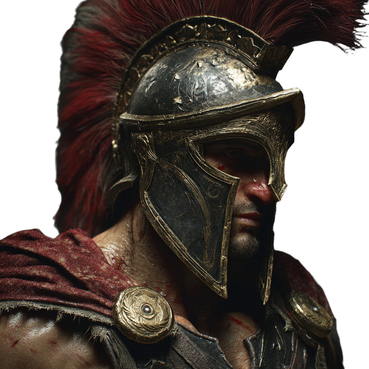 Spartan Warrior V269 Vinyl Car Decal Sticker – Waterproof & UV-Resistant 6.826666666666667"