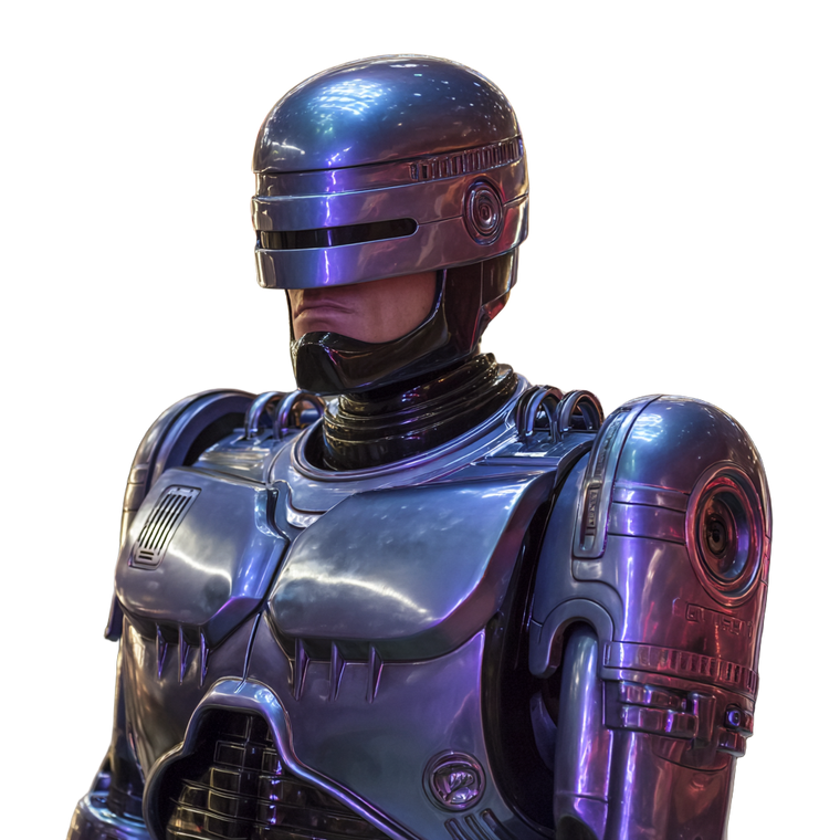 Robocop Robot Vinyl Car Decal Sticker – Waterproof & UV-Resistant 3.4133333333333336"