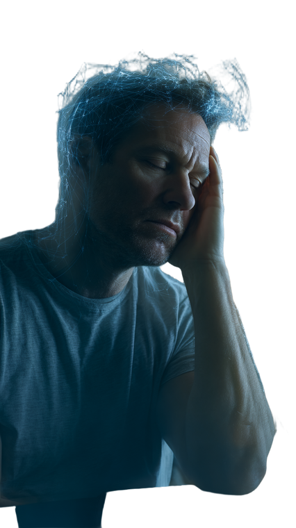 Silent Fatigue Portrait Vinyl Car Decal Sticker – Waterproof & UV-Resistant 4.8533333333333335"