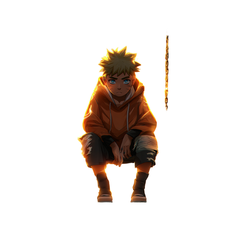 Naruto On Swing V2 Vinyl Car Decal Sticker – Waterproof & UV-Resistant 6.826666666666667"