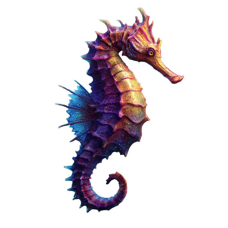 Dragon Seahorse Vinyl Car Decal Sticker – Waterproof & UV-Resistant 3.4133333333333336"
