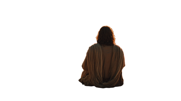 Jesus On Mountain V5 Vinyl Car Decal Sticker – Waterproof & UV-Resistant 2.72"