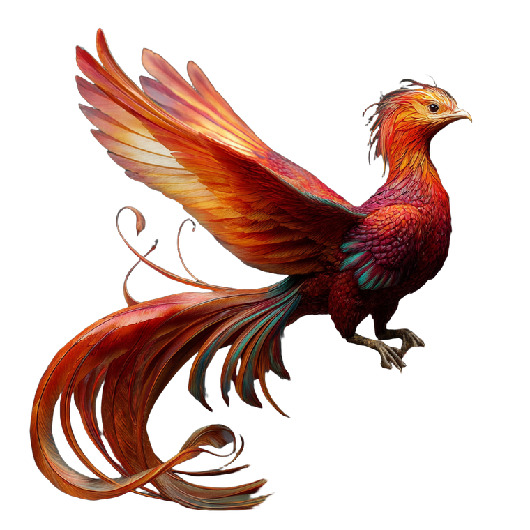 Hyperrealistic Phoenix V2 Vinyl Car Decal Sticker – Waterproof & UV-Resistant 3.4133333333333336"
