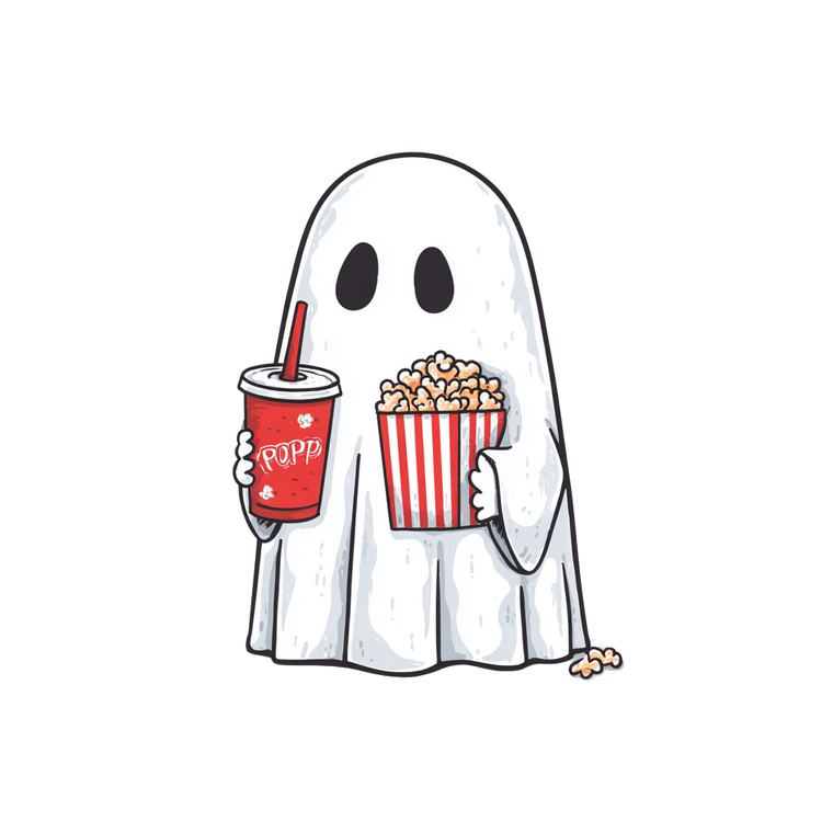 Cartoon Ghost Carnival Vinyl Car Decal Sticker – Waterproof & UV-Resistant 6.826666666666667"