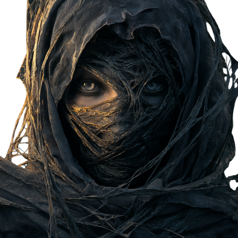 Dark Web Reaper Vinyl Car Decal Sticker – Waterproof & UV-Resistant 6.826666666666667"