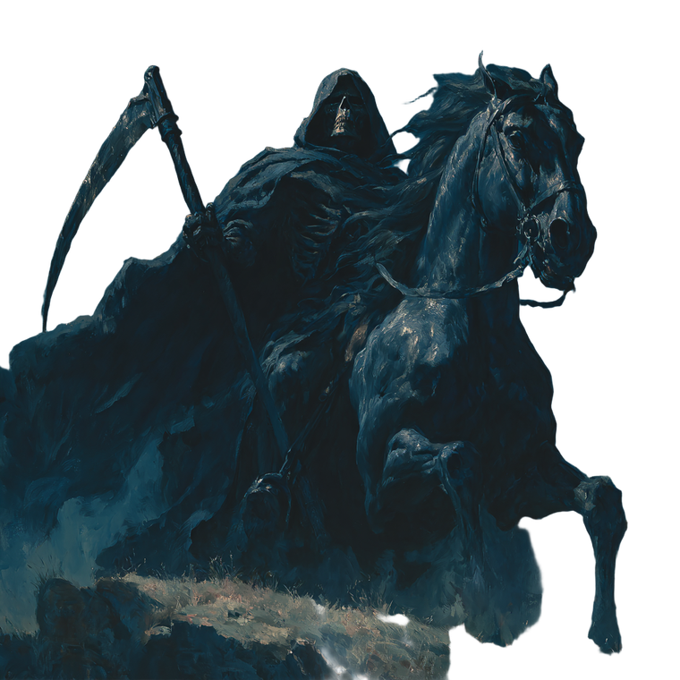 Death'S Silent Ride Vinyl Car Decal Sticker – Waterproof & UV-Resistant 6.826666666666667"