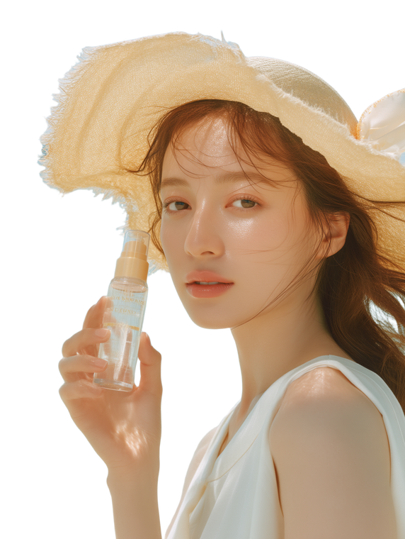 Beauty Model Beach Vinyl Car Decal Sticker – Waterproof & UV-Resistant 8.213333333333333"