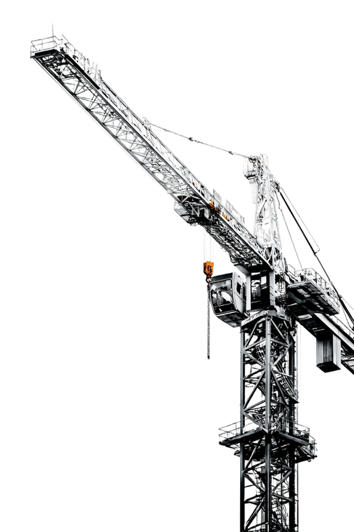 Construction Crane Vinyl Car Decal Sticker – Waterproof & UV-Resistant 4.4