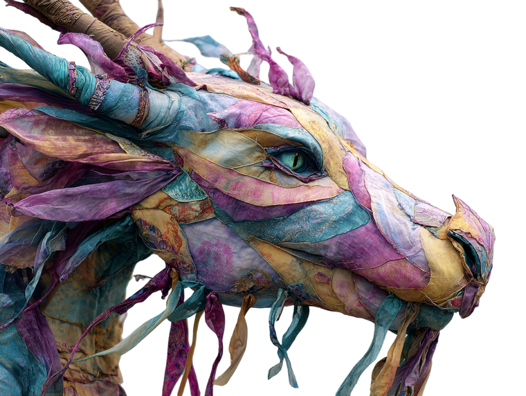 Silk Dragon Vinyl Car Decal Sticker – Waterproof & UV-Resistant 6.1866666666666665"