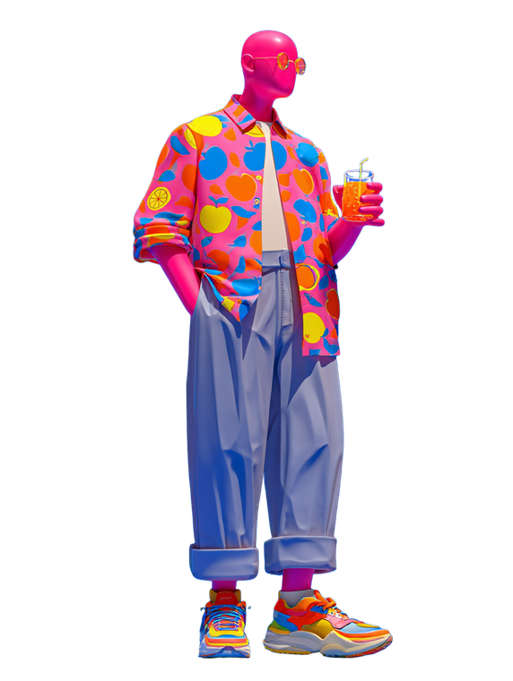 Vibrant 3D Character Vinyl Car Decal Sticker – Waterproof & UV-Resistant 8.213333333333333"