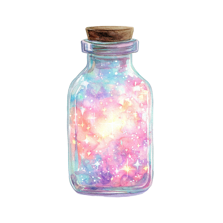 Magical Fairy Dust Vinyl Car Decal Sticker – Waterproof & UV-Resistant 6.826666666666667"