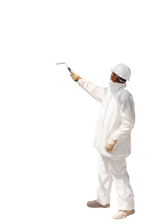 Worker Applying Primer Vinyl Car Decal Sticker – Waterproof & UV-Resistant 8.213333333333333"