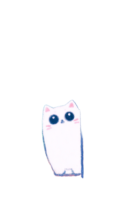 Cute Cat Peeking V8 Vinyl Car Decal Sticker – Waterproof & UV-Resistant 4.8533333333333335"