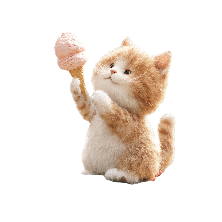 Chubby Kitten Licking Vinyl Car Decal Sticker – Waterproof & UV-Resistant 6.826666666666667"