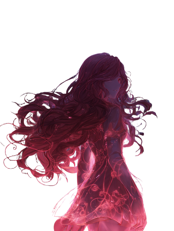 Ethereal Spirit Girl Vinyl Car Decal Sticker – Waterproof & UV-Resistant 8.213333333333333"